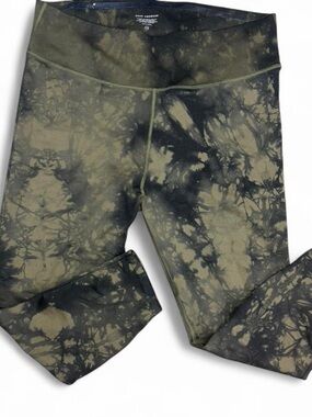 Good American Black Activewear Leggings with White Logo